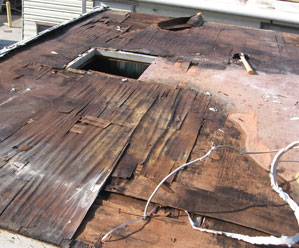 RV roof repair  Burney